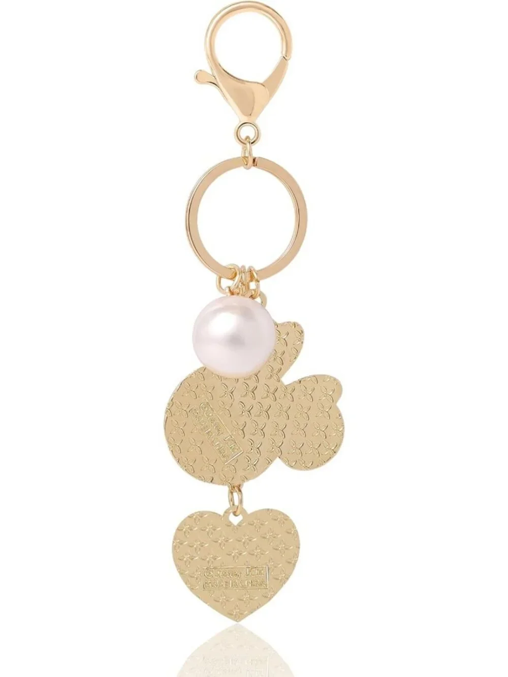 Minnie Mouse Keychain for Women - Gold-Tone Bag Accessory, Cute Gift Idea